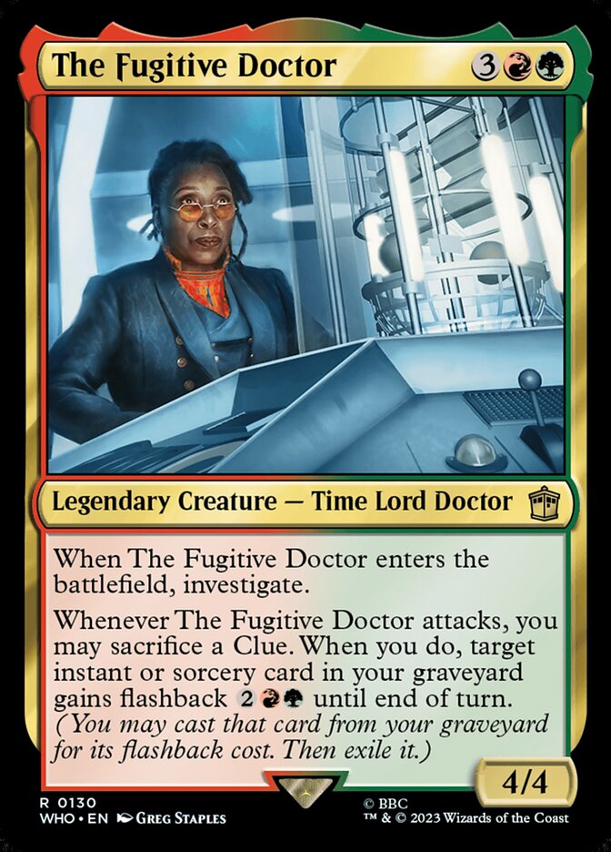 The Fugitive Doctor 130/331 (Universes Beyond: Doctor Who) 