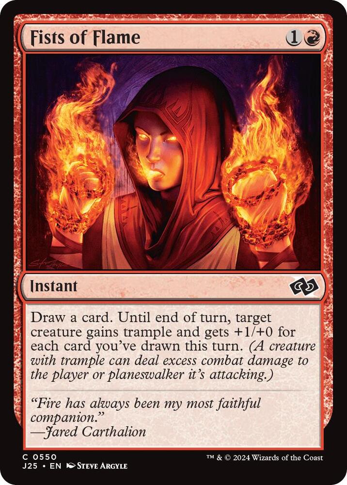 Fists of Flame 550/779 (Foundations Jumpstart) 