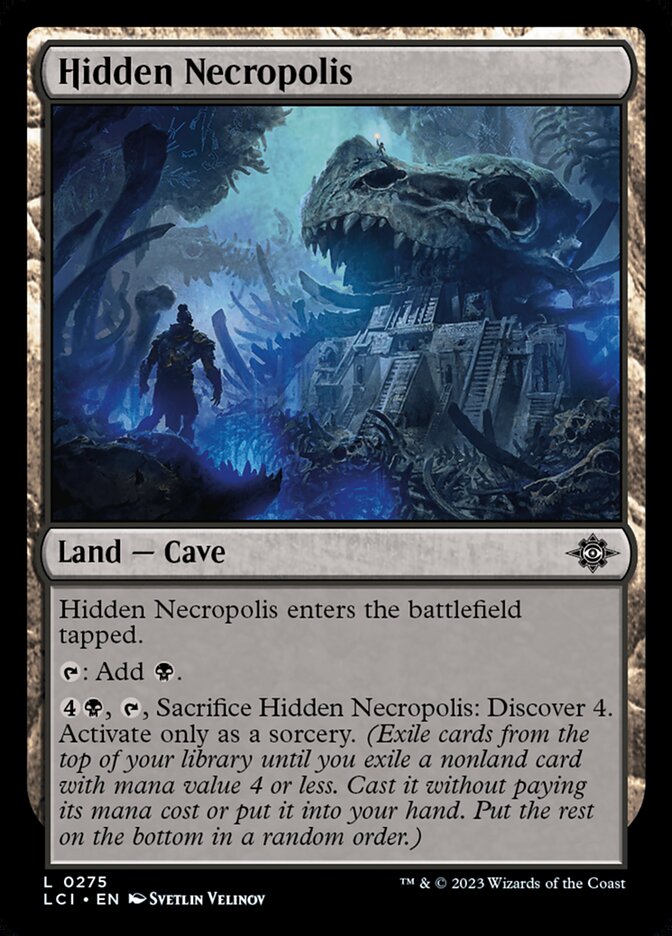 Hidden Necropolis 275/291 (The Lost Caverns of Ixalan)  - Foil