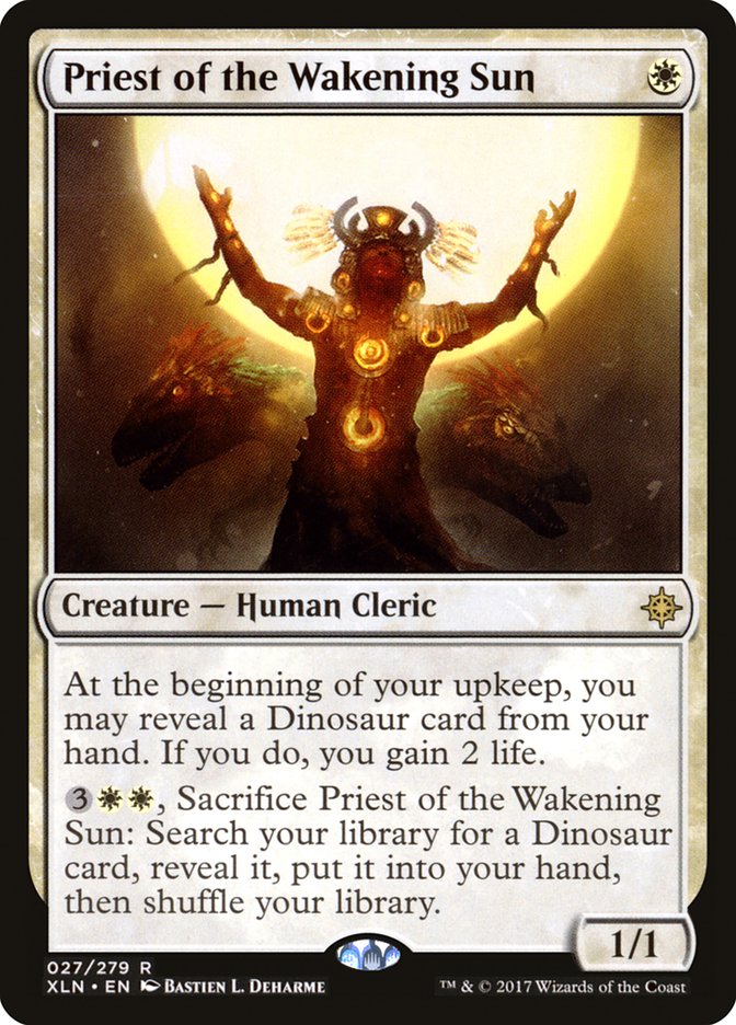Priest of the Wakening Sun 27 (Ixalan) 