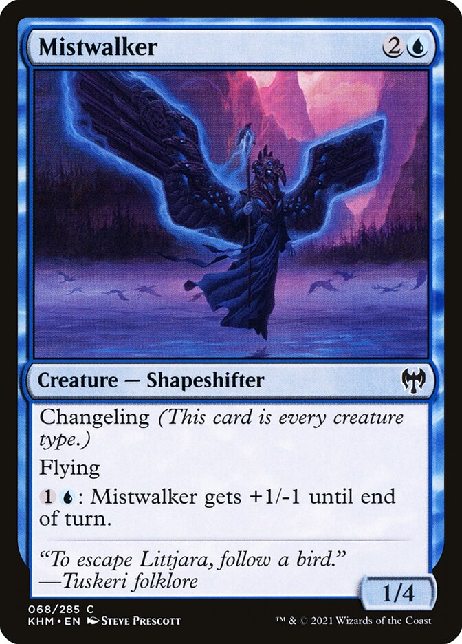 Mistwalker 68 (Kaldheim)  - Foil