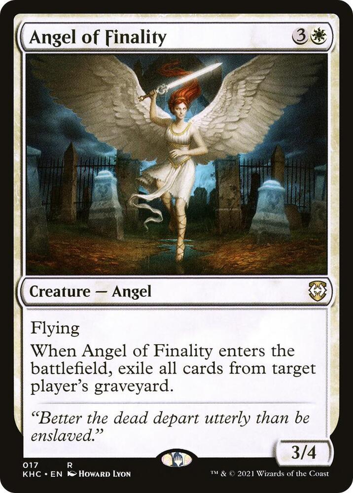 Angel of Finality 17/1 (Commander: Kaldheim) 