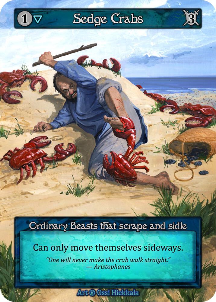 Sedge Crabs  (Beta) 