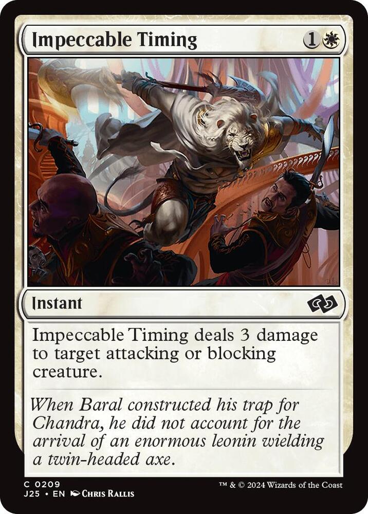 Impeccable Timing 209/779 (Foundations Jumpstart) 