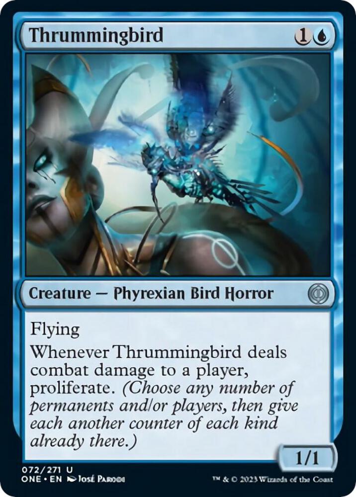 Thrummingbird 72 (Phyrexia: All Will Be One) 