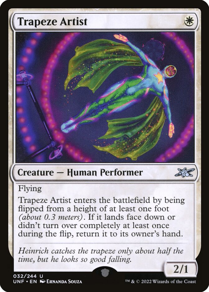 Trapeze Artist 32/244 (Unfinity) 