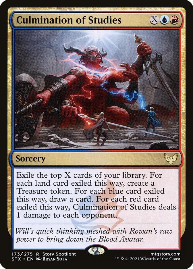 Culmination of Studies 173 (Strixhaven: School of Mages)  - Foil