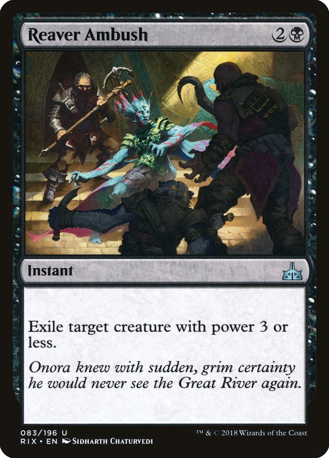 Reaver Ambush 83/196 (Rivals of Ixalan)  - Foil