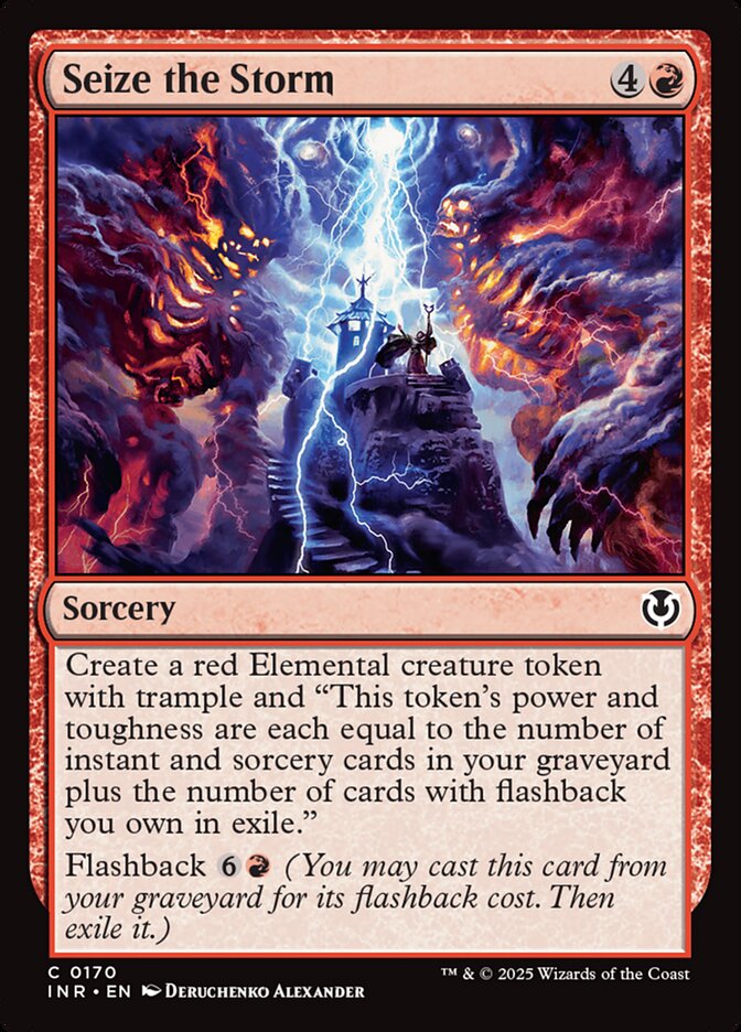 Seize the Storm 170/287 (Innistrad Remastered)  - Foil