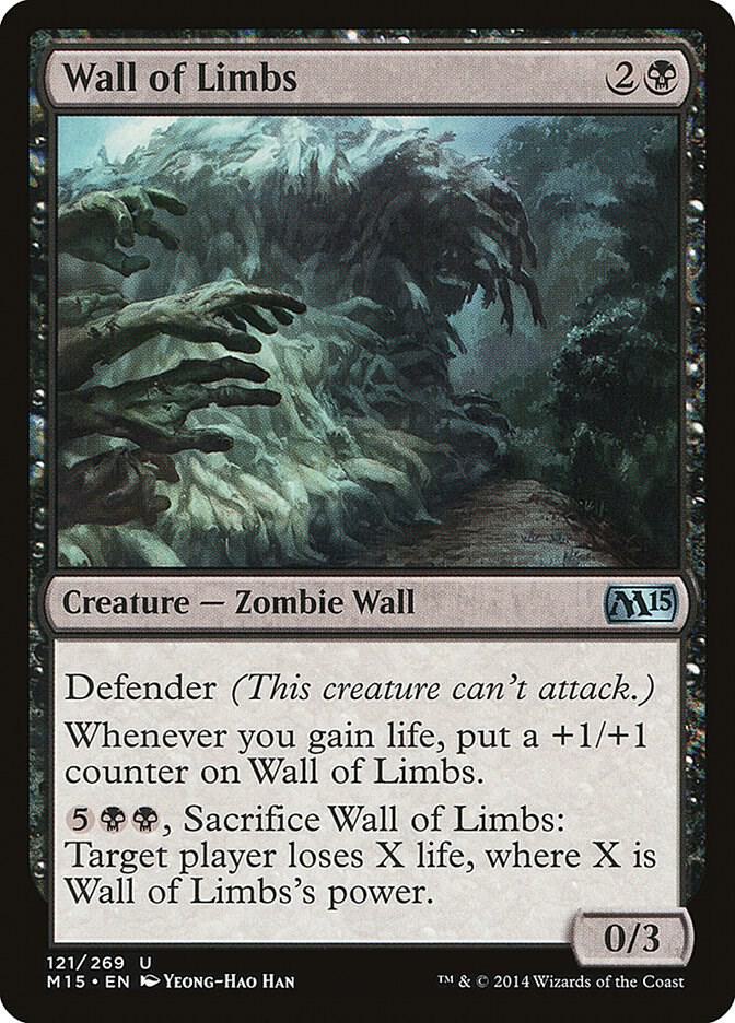 Wall of Limbs 121/269 (Magic 2015 (M15)) 