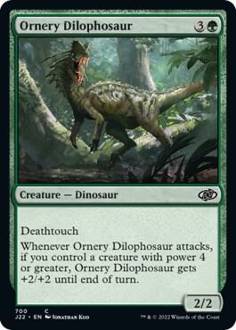 Ornery Dilophosaur 700 (Jumpstart 2022) 