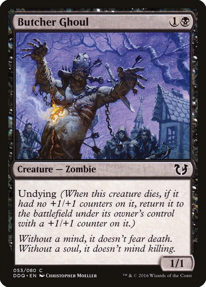 Butcher Ghoul 53/80 (Duel Decks: Blessed vs. Cursed) 