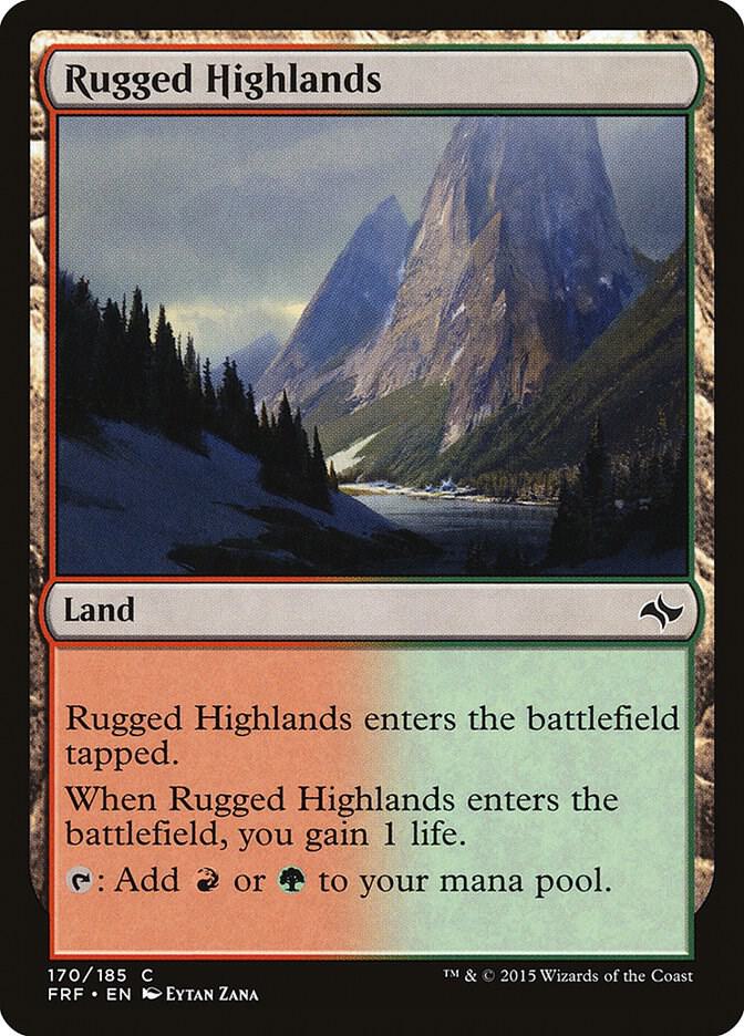 Rugged Highlands 170/185 (Fate Reforged) 
