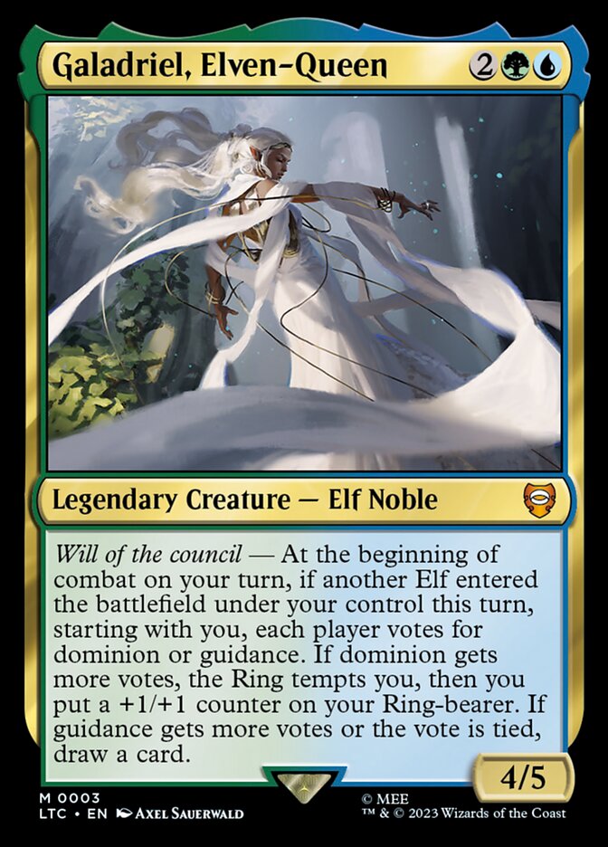 Galadriel, Elven-Queen 3 (Commander: The Lord of the Rings: Tales of Middle-earth) 