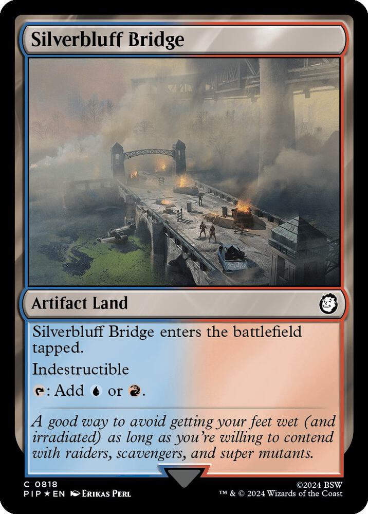 Silverbluff Bridge 818/326 (Universes Beyond: Fallout)  - Surge Foil