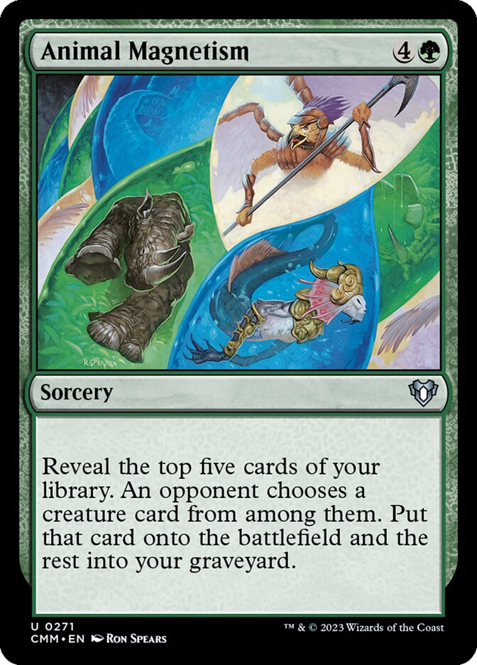 Animal Magnetism 271/451 (Commander Masters) 