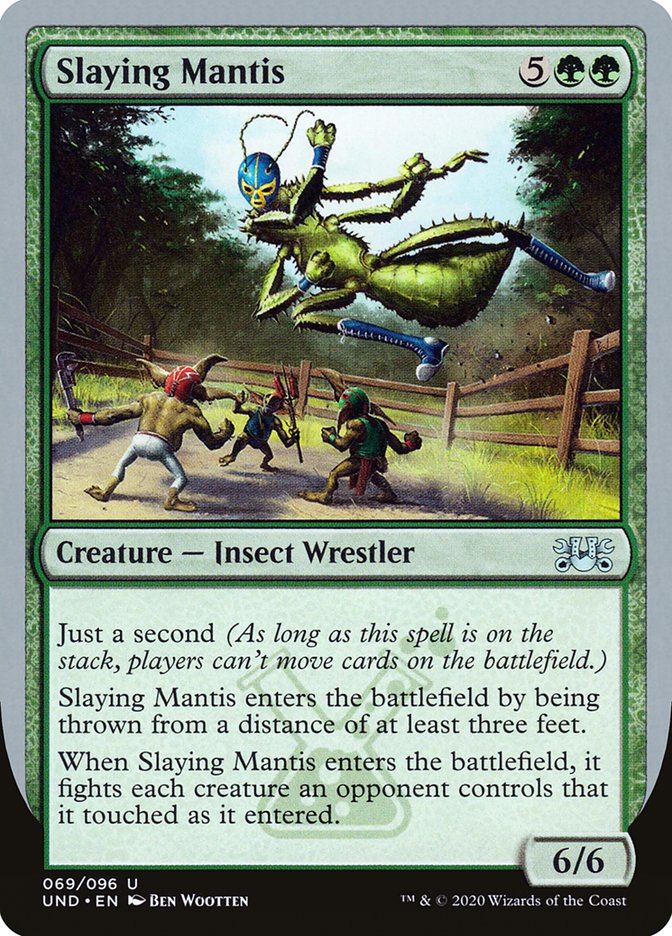 Slaying Mantis 69/96 (Unsanctioned) 
