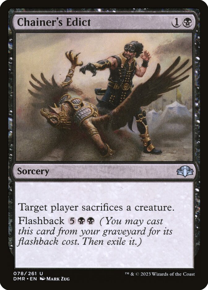 Chainer's Edict 78/261 (Dominaria Remastered) 