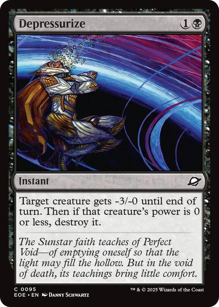 Depressurize 95/276 (Edge of Eternities)  - Foil