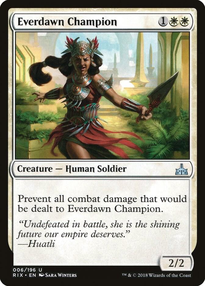 Everdawn Champion 6/196 (Rivals of Ixalan) 