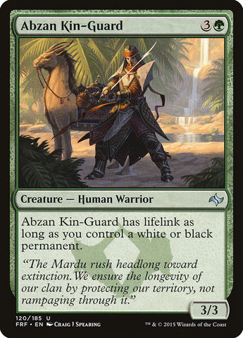 Abzan Kin-Guard 120/185 (Fate Reforged) 