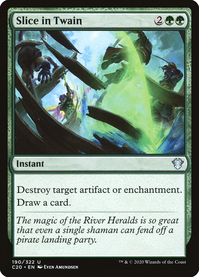 Slice in Twain 190/322 (Commander 2020) 