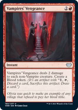 Vampires Vengeance 180/277 (Innistrad: Crimson Vow) 