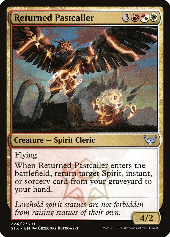 Returned Pastcaller 224 (Strixhaven: School of Mages) 