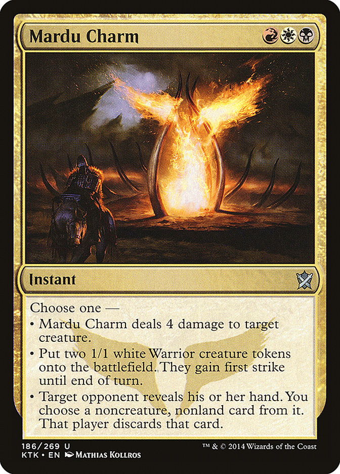 Mardu Charm 186/269 (Khans of Tarkir) 