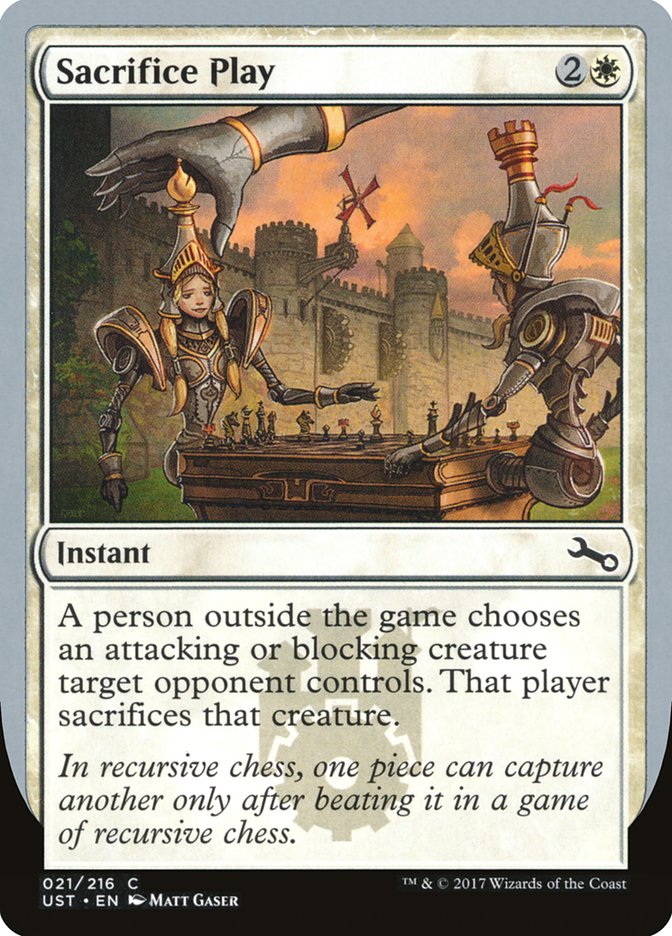 Sacrifice Play 21/216 (Unstable) 