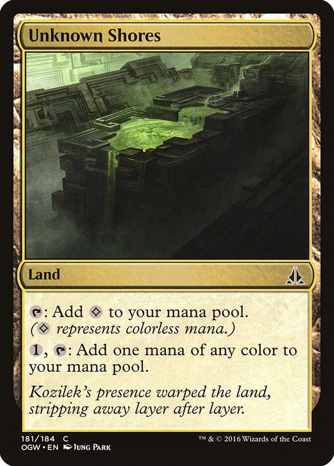Unknown Shores 181/184 (Oath of the Gatewatch) 