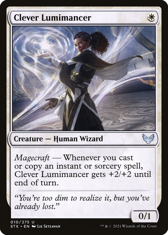 Clever Lumimancer 10 (Strixhaven: School of Mages)  - Foil