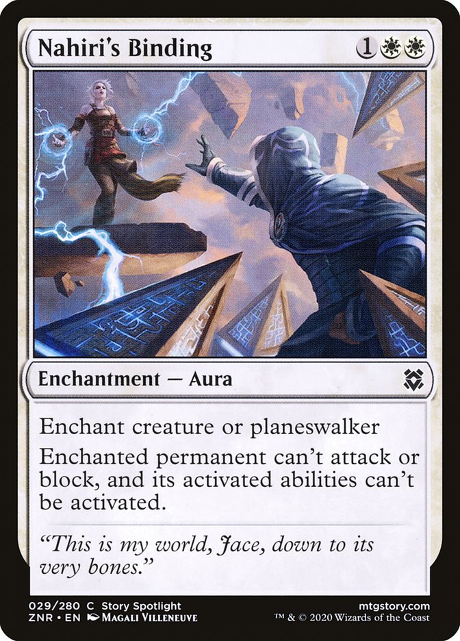 Nahiri's Binding 29/280 (Zendikar Rising) 