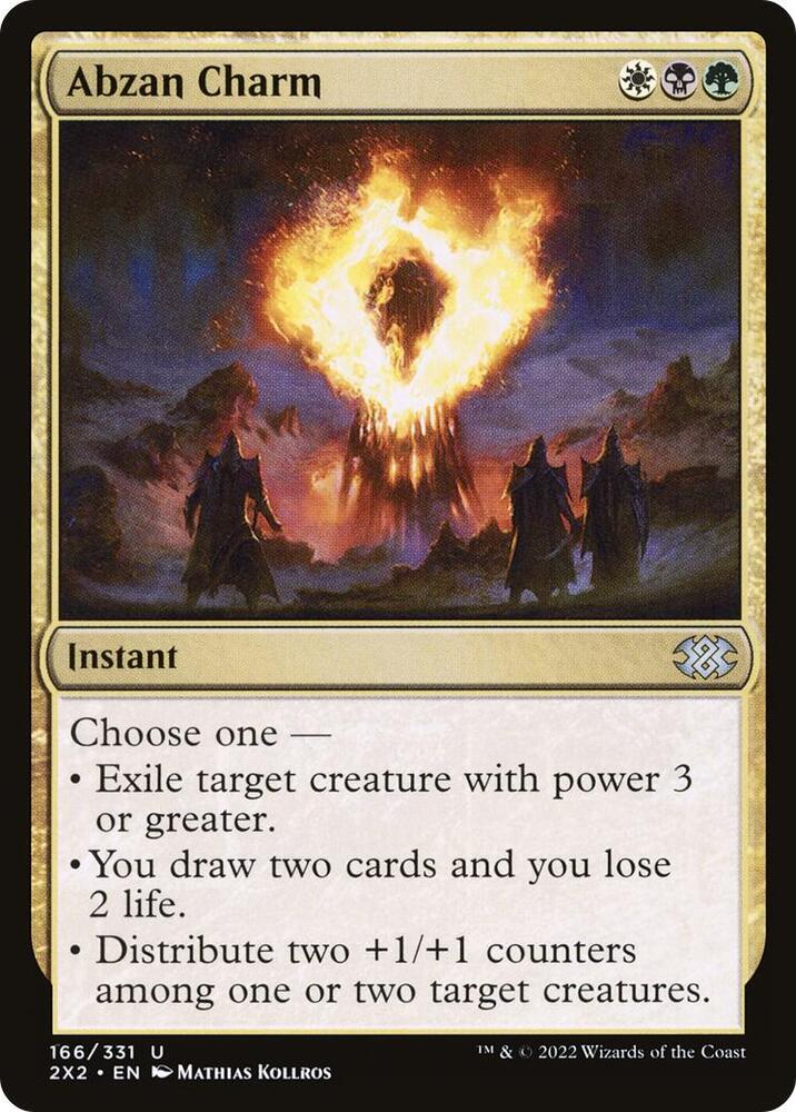 Abzan Charm 166/331 (Double Masters 2022) 
