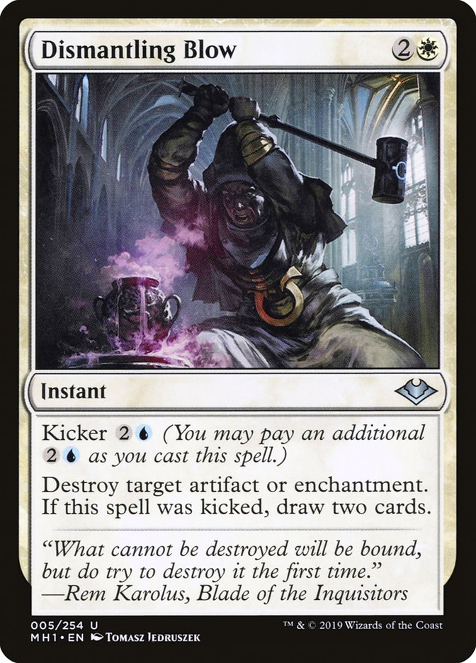 Dismantling Blow 5/254 (Modern Horizons) 