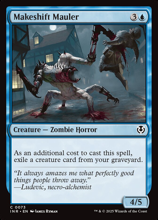 Makeshift Mauler 73/287 (Innistrad Remastered)  - Foil
