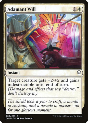 Adamant Will 2 (Dominaria) 