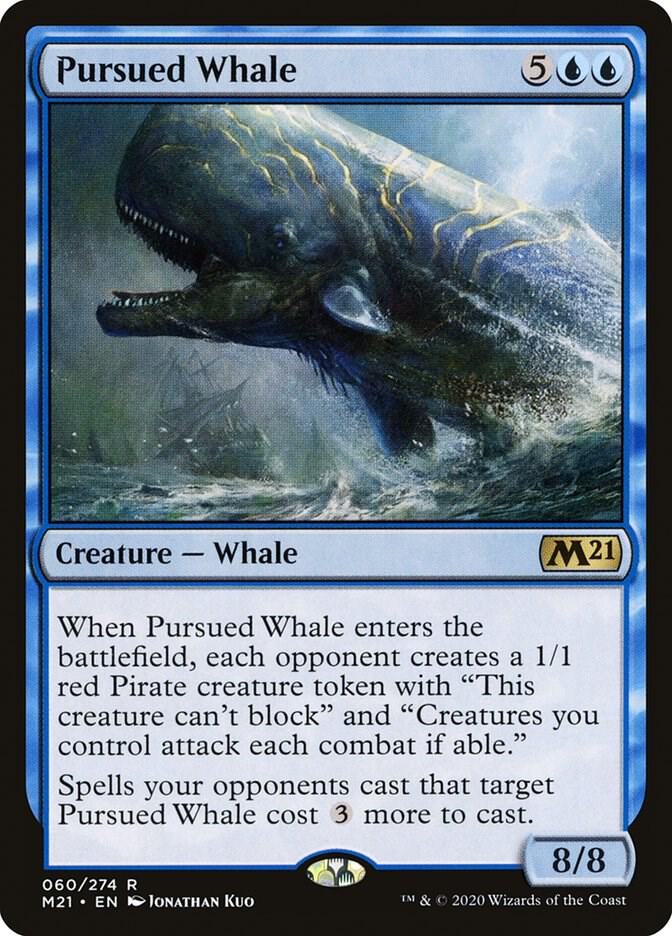 Pursued Whale 60 (Core Set 2021)  - Foil