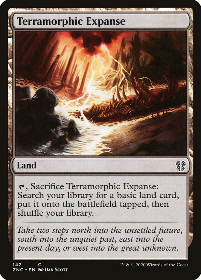 Terramorphic Expanse 142/142 (Commander: Zendikar Rising) 