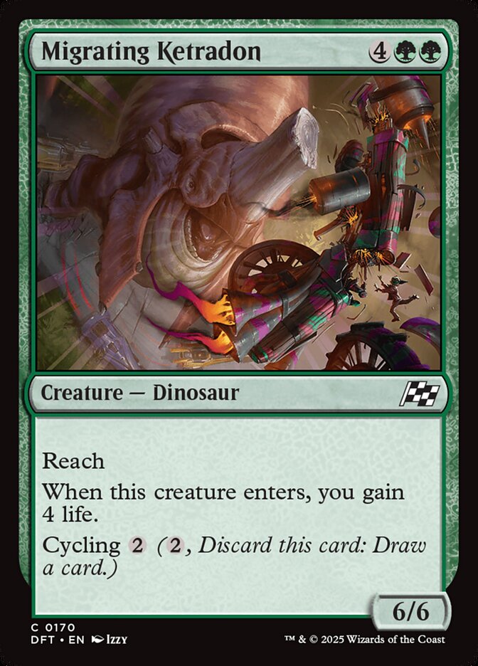 Migrating Ketradon 170/291 (Aetherdrift)  - Foil