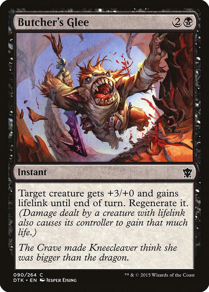 Butcher's Glee 90/264 (Dragons of Tarkir)  - Foil