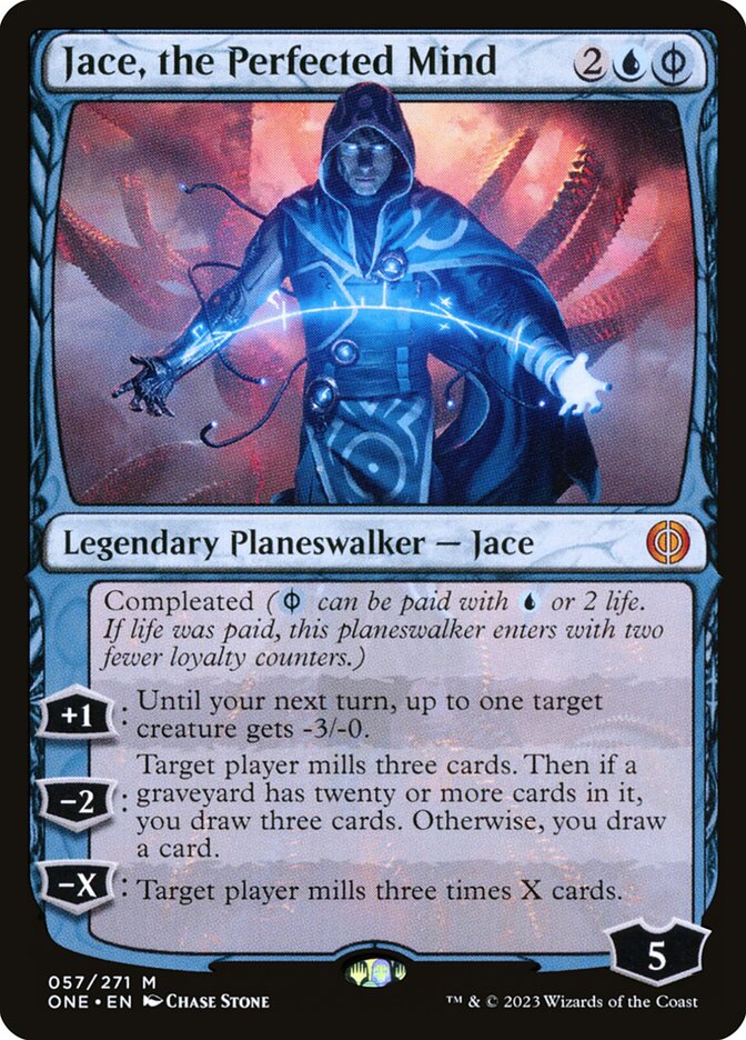 Jace, the Perfected Mind 57 (Phyrexia: All Will Be One) 