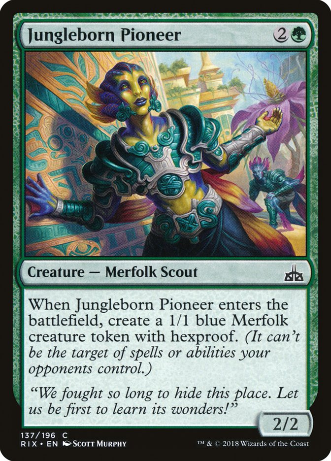 Jungleborn Pioneer 137/196 (Rivals of Ixalan) 