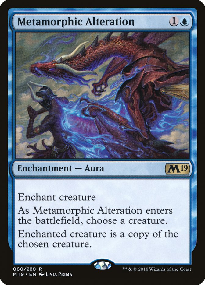 Metamorphic Alteration 60/280 (Core Set 2019) 