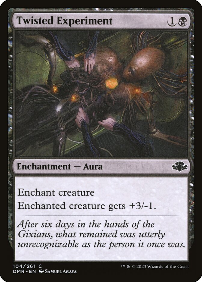 Twisted Experiment 104/261 (Dominaria Remastered)  - Foil