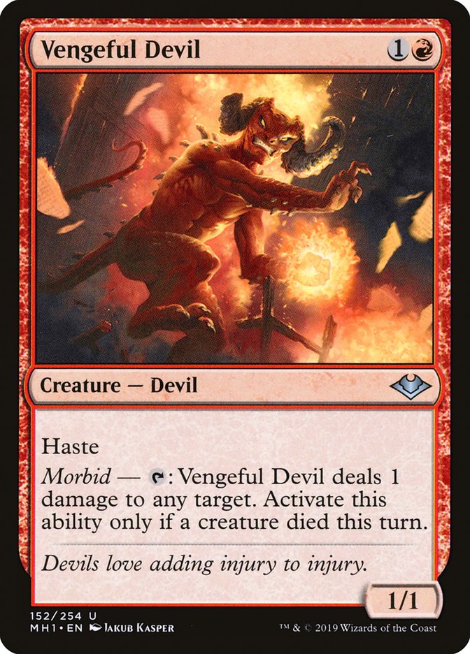 Vengeful Devil 152/254 (Modern Horizons) 