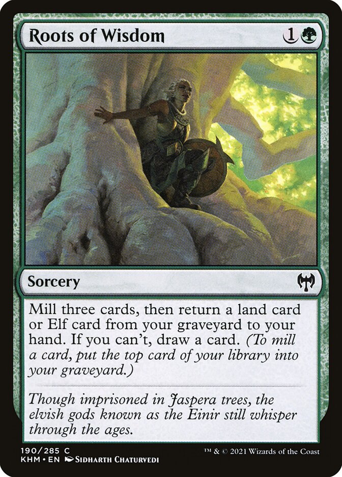 Roots of Wisdom 190/285 (Kaldheim) 