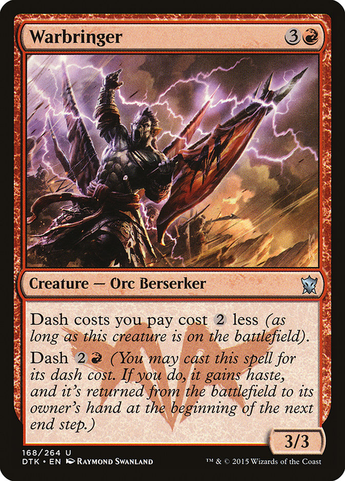 Warbringer 168/264 (Dragons of Tarkir) 