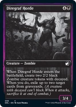 Diregraf Horde 96/534 (Innistrad: Double Feature) 