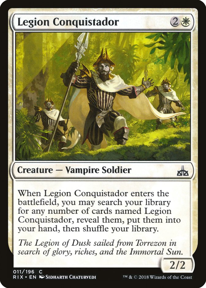 Legion Conquistador 11/196 (Rivals of Ixalan) 